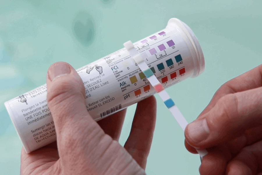 5-way testiliuskat testiliuskat vesiarvojen mittaamiseen