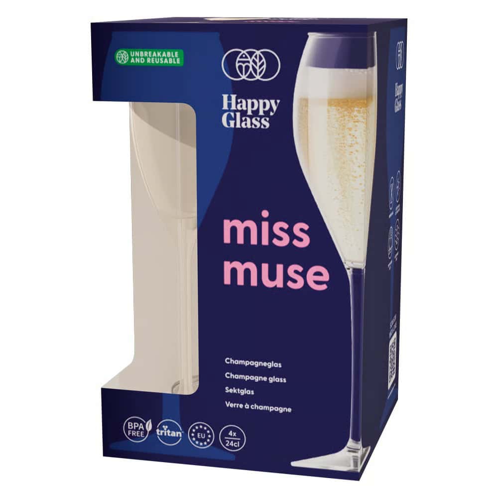 Miss Muse kuohuviinilasi 24cl (4kpl) - Image 3